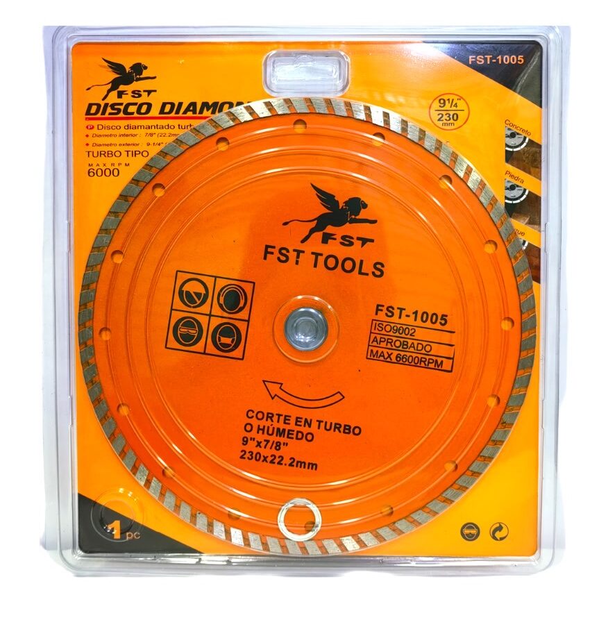 Disco de 9 cerrado FST1005