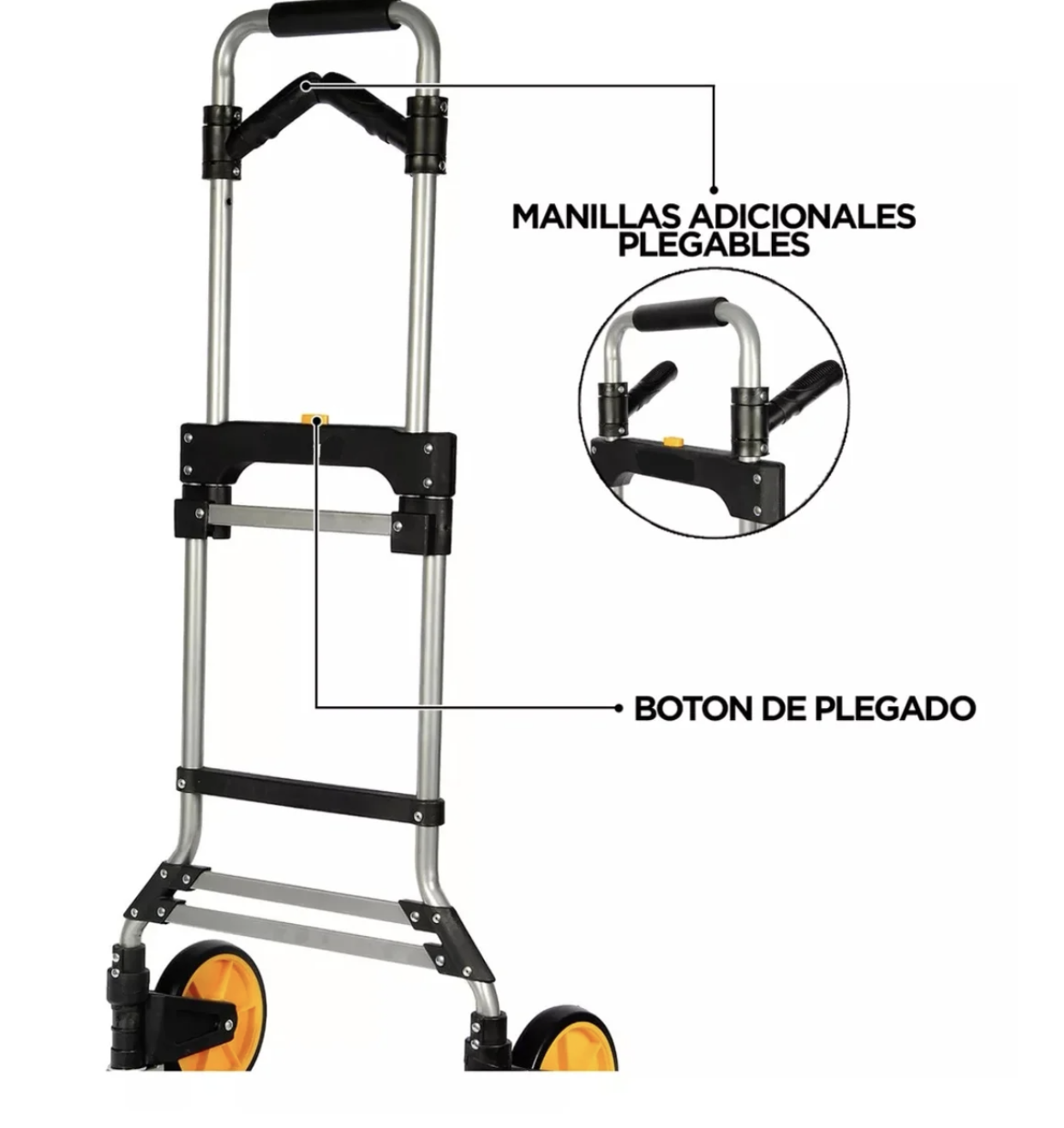 Coche Pata Amarilla FST con mango