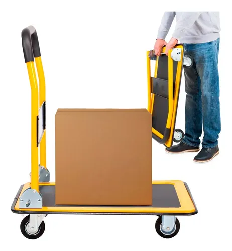 Plataforma de metal plegable