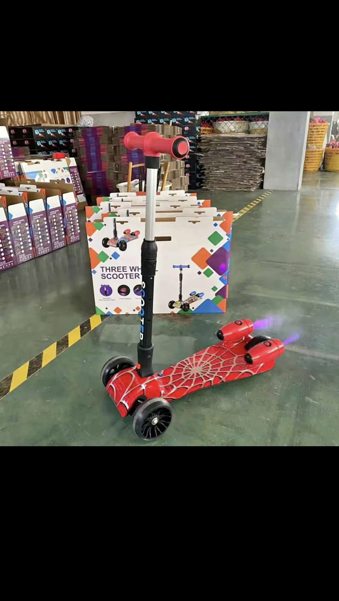 Scooter bota humo con BLUETOOH